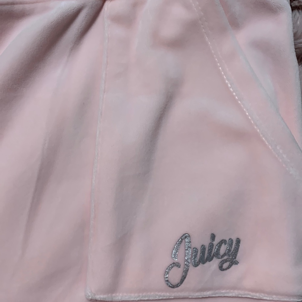 Juicy Couture Pink Velour Bootcut Pants